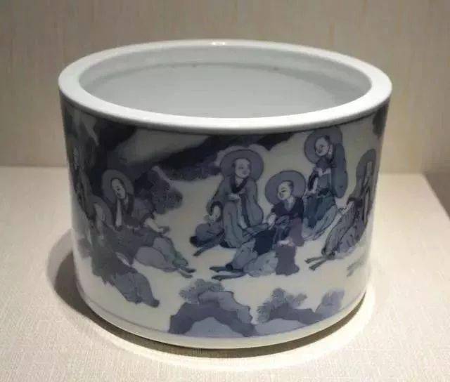 以上是苏麻离青的三种呈色,目前仍为现代仿品不能仿造.