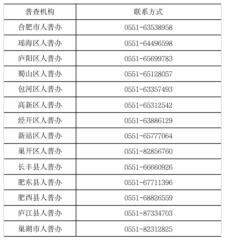 2020年合肥市人口普查_人口普查(2)