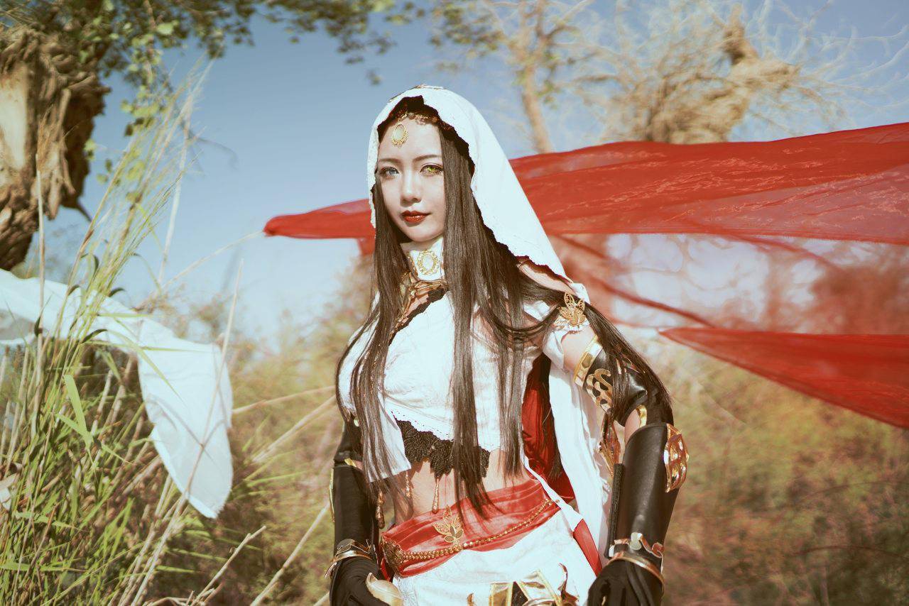 破军喵姐cosplay 飞沙连大漠,圣火怜世人