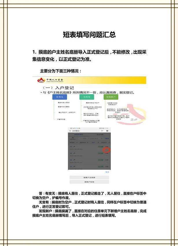 人口普查登记登记什么_普查人口登记表格图片(3)