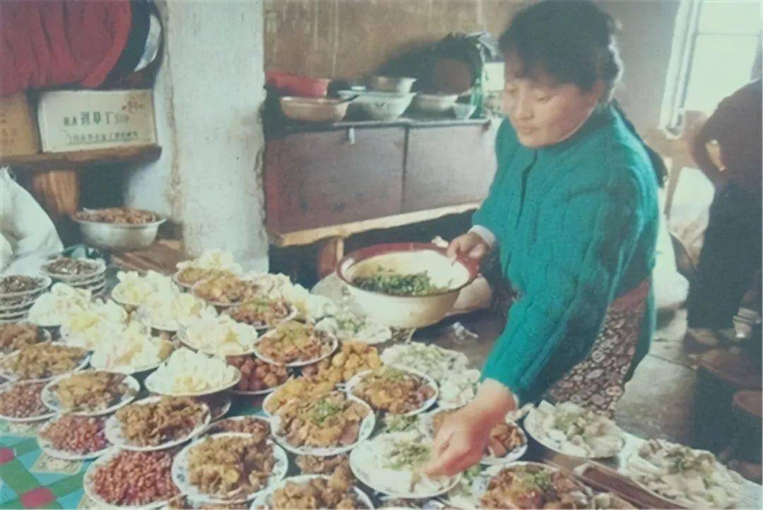 80年代的农村生活场景