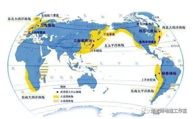 【备考干货】从地理角度分析世界渔场的各个考点