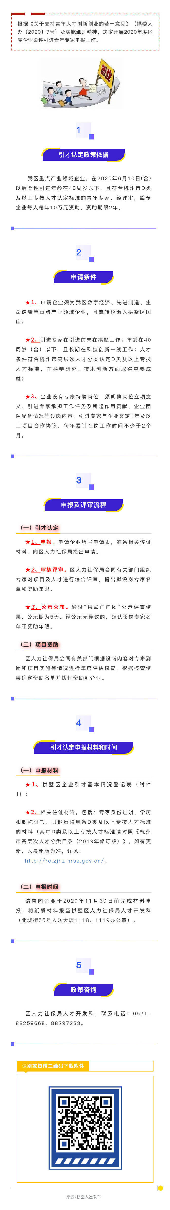 钱可领|两年资助！每人每年10万元！拱墅企业赶紧申报！这笔钱可领