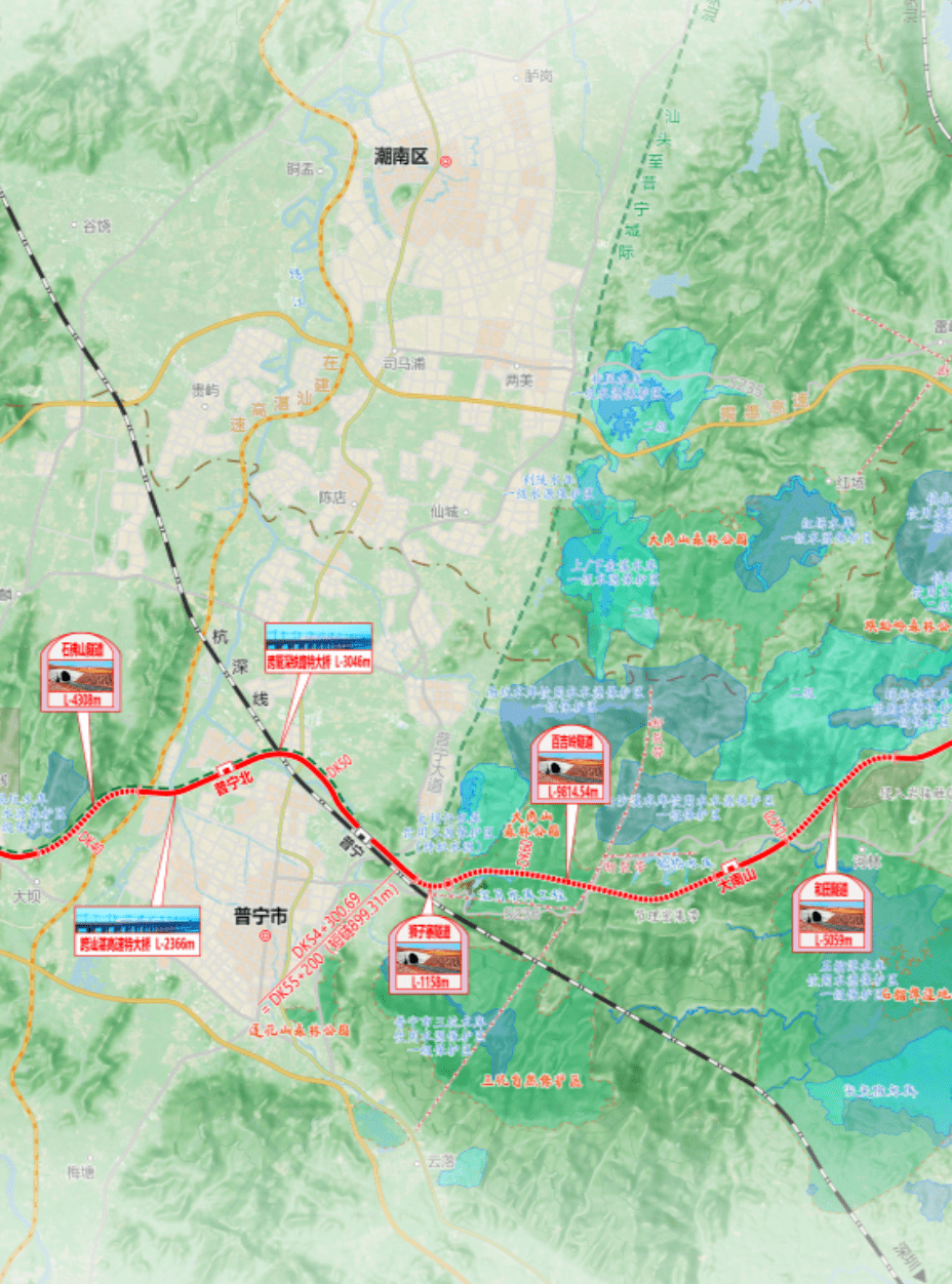 【普宁】揭惠铁路普宁段11.17km将率先开工