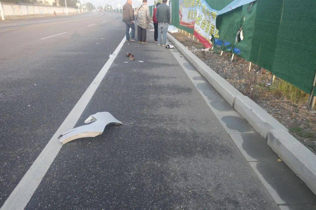 唐某某驾驶轻型货车,途经武宁县新宁镇湖滨西路老码头路段时,与两名行