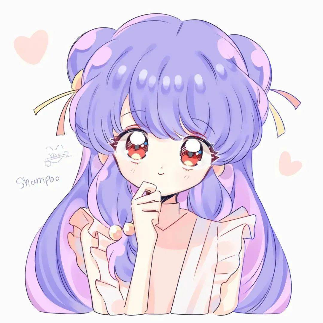 插画头像丨少女心爆棚的日韩系漫画少女小插画素材