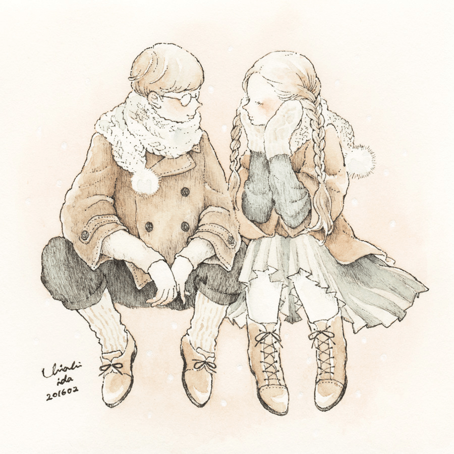 画师推荐】水彩绘本风格！井田千秋の插画作品集！_搜狐网