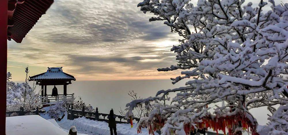 走,玩雪去,今天王屋山雪景又刷屏!_济源