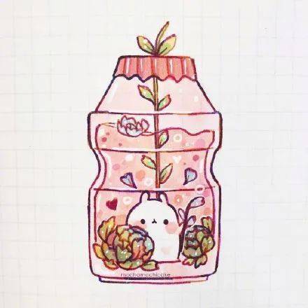 简笔画 | 一杯可爱不嫌多