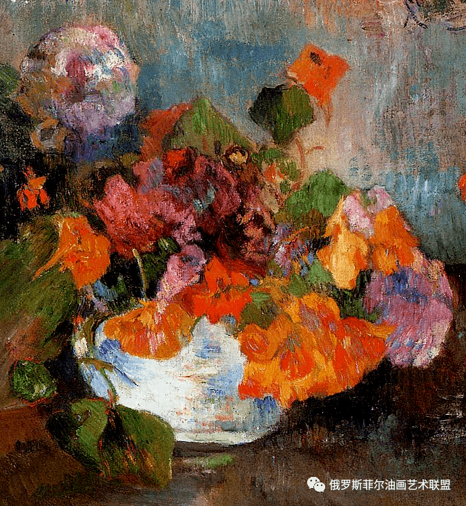 如此美妙的色彩~后印象派巨匠法国画家保罗·高更的静物油画作品欣赏_搜狐网