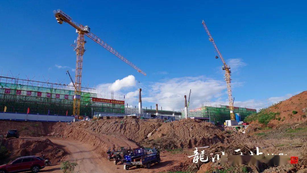龙川西站在建图,现场直击!
