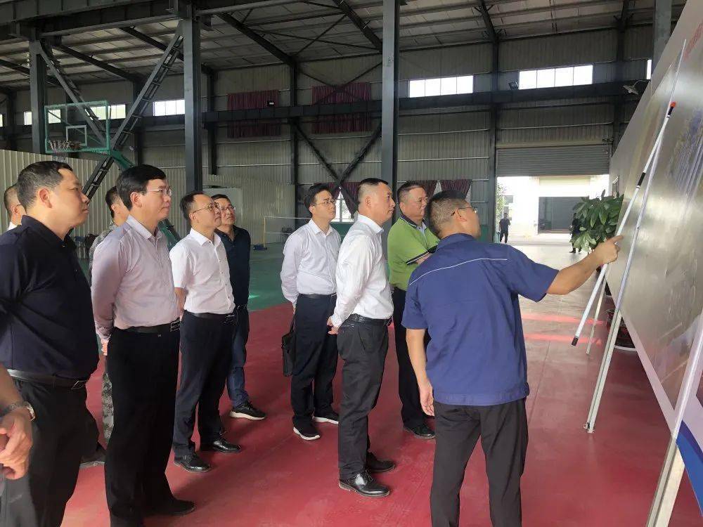 漳平市领导调研福建龙钢项目建设工作_马勇