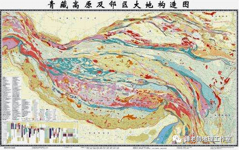 第一幕发生在始新世末期到渐新世初期,海水从青藏高原全部退出,并伴随