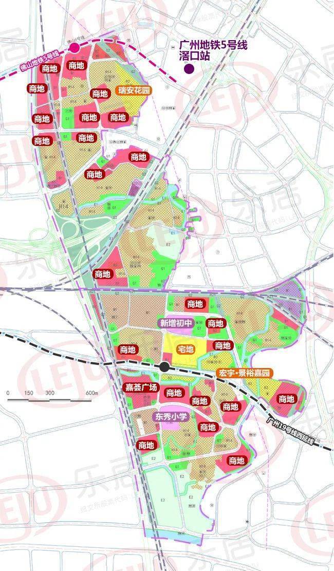 里水金沙洲 轨道:近期规划里水有轨电车,规划佛山地铁8号线