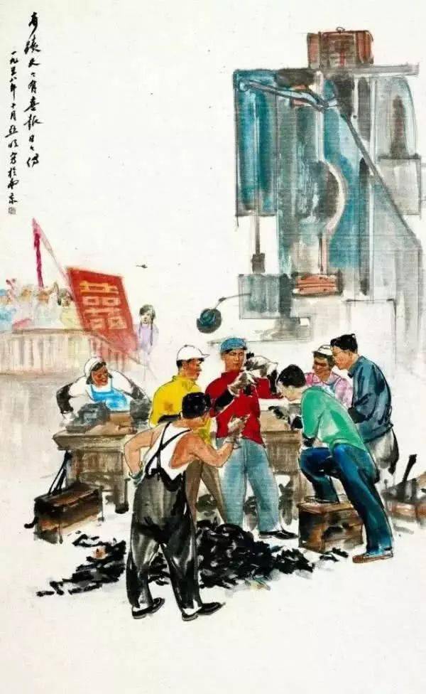 中国美术史上最耀眼的"新中国红色绘画"
