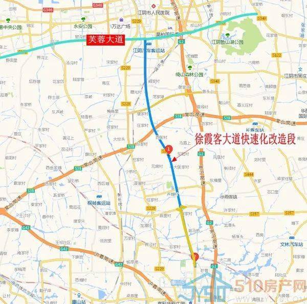 霞客大道快速化改造来了,江阴城市快速路网再升级!效果图抢先看