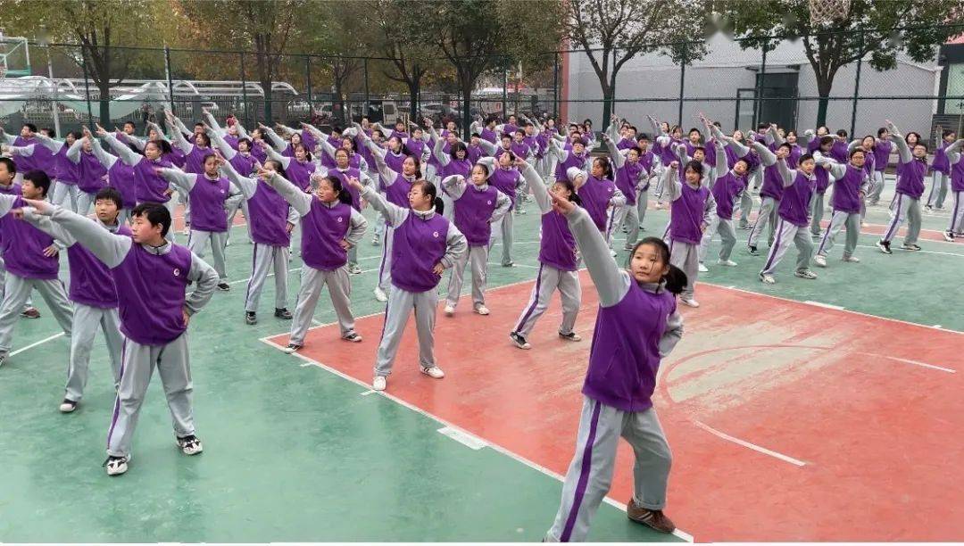 二十周年校庆系列活动:沭阳县修远中学举行韵律操比赛