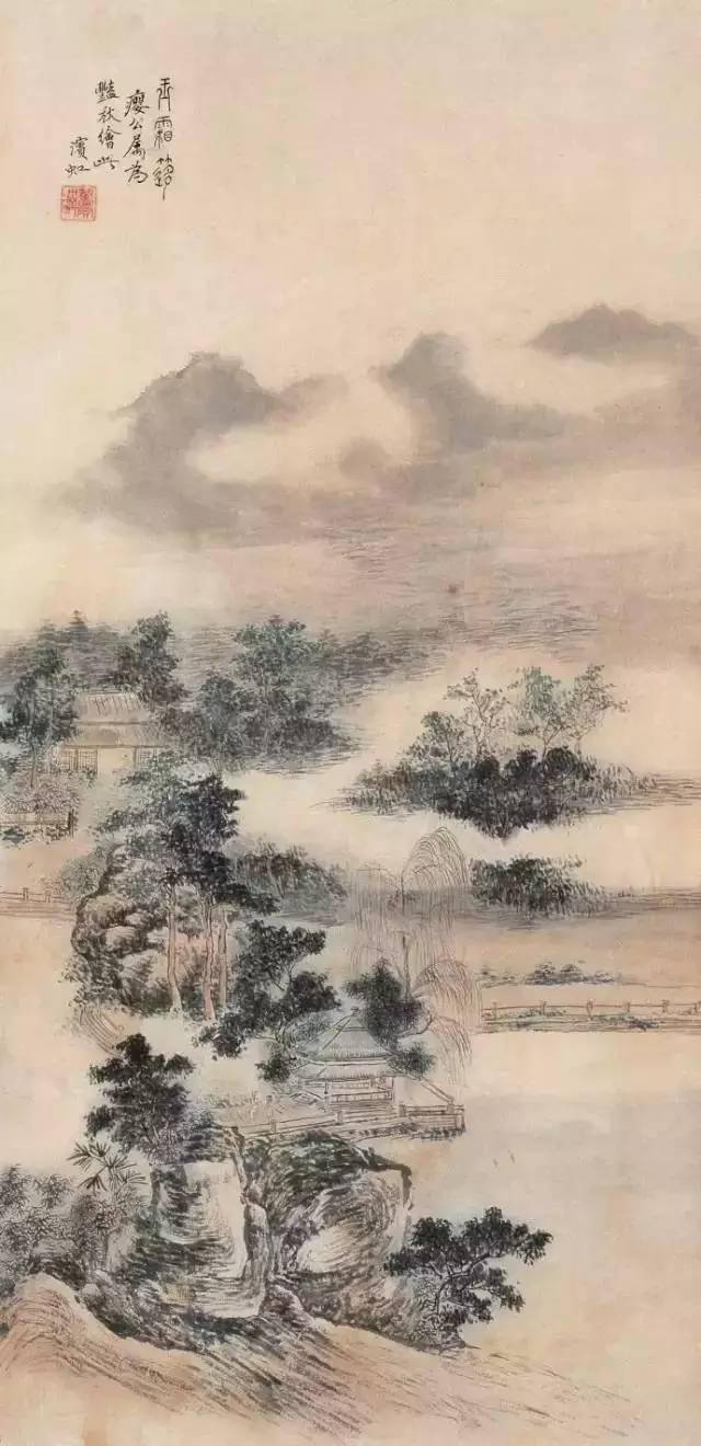 黄宾虹最美的山水画60幅，浑厚华滋，意境深邃，赏心悦目！