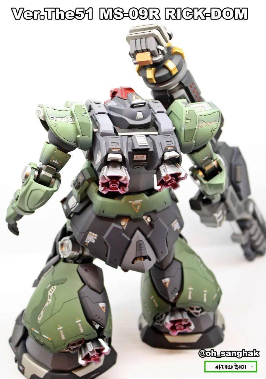 绿色版力克大魔光影涂装制作