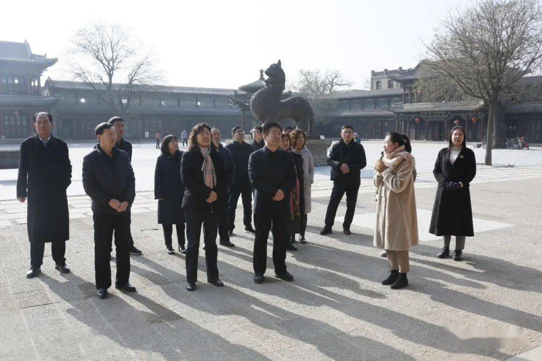 张树成带队的忻州市五台县政协考察组在我区考察学习时希望 加强交流