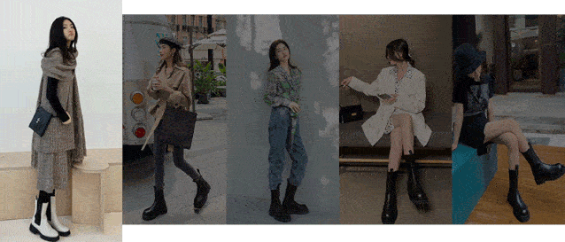 这双靴子已经红到平时最怕撞鞋的女明星都人手一双了.