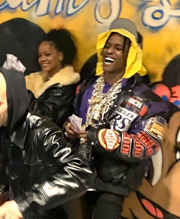 新恋情rihanna和aaprocky交往了