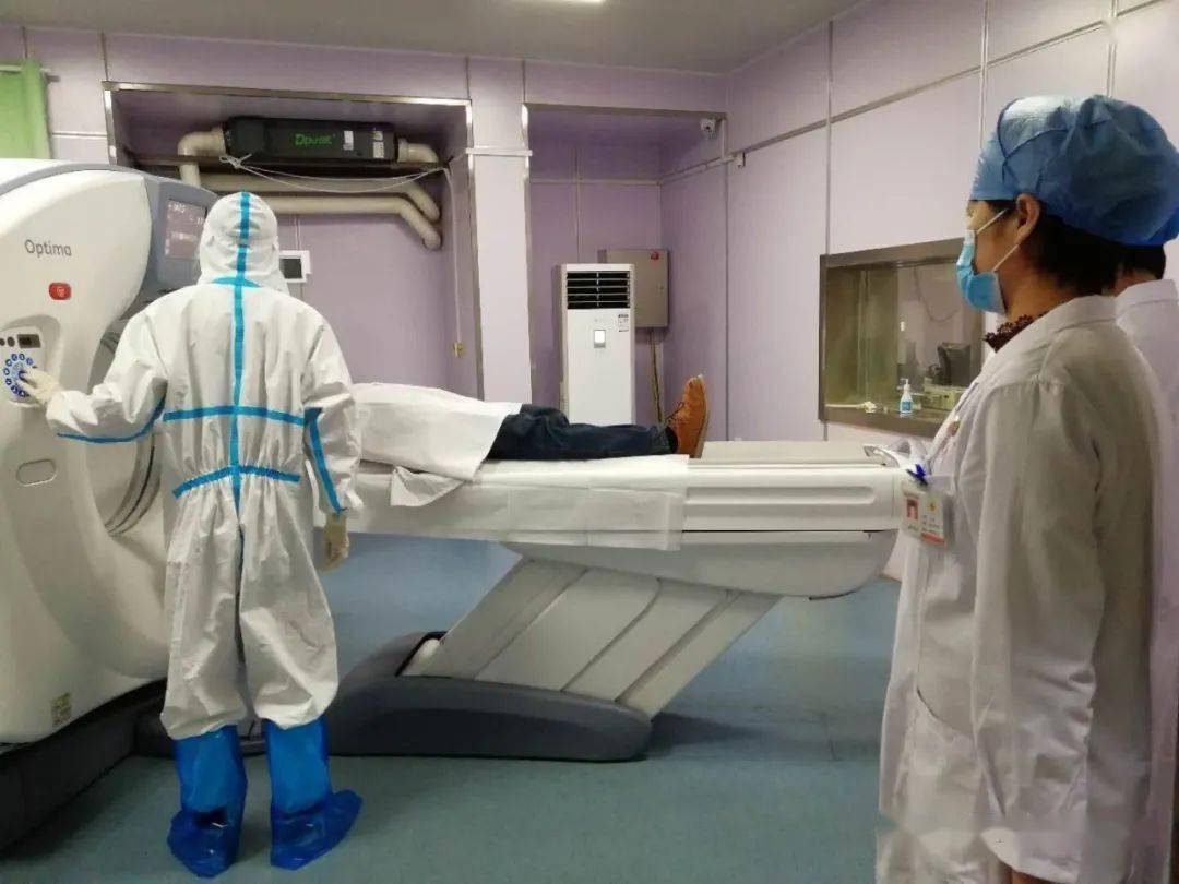 平度市中医医院ct室举办 疑似新冠肺炎患者ct检查应急