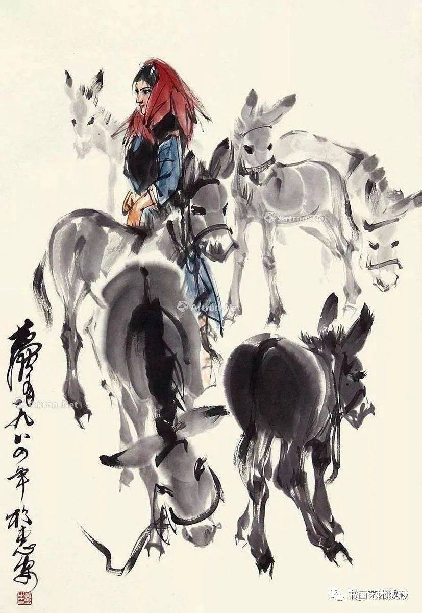 黄胄写实写意都不能无病呻吟