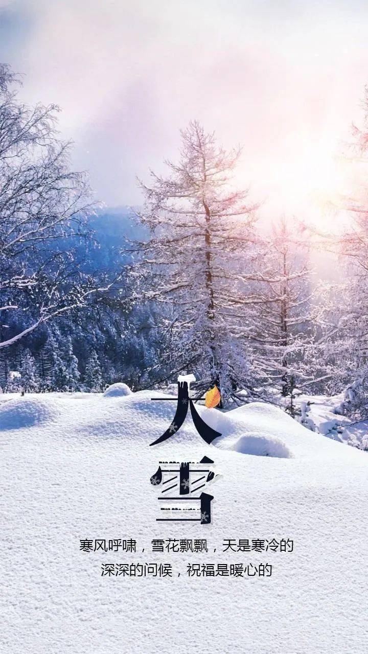 大雪节气夜半至:北风卷地,瑞雪将临