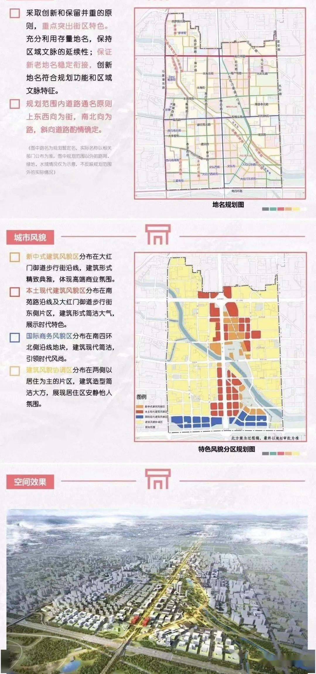 丰台组工 要将南中轴建设成为"生态轴,文化轴,发展轴,光有分区规划