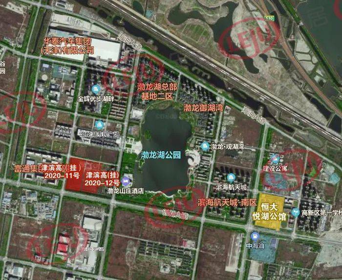 滨海四连拍!万科重回生态城 渤龙湖国资公司收获高新区两宅地