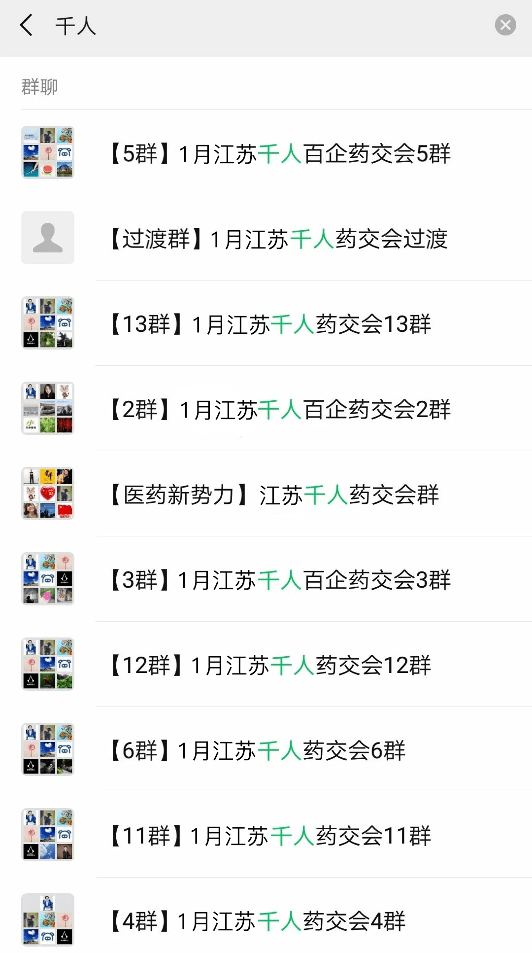 2020最火的微信群名,2020最火群名称 之前被山东场的药交会挤满了微信群,现在又轮到 江苏南京场了~(药