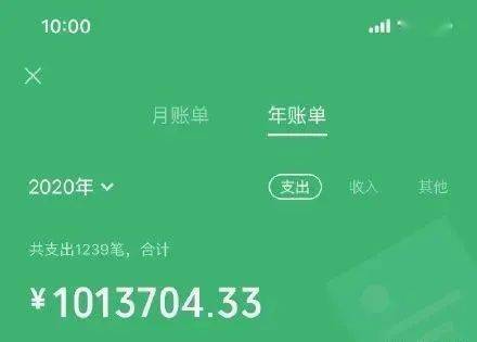 2020微信年度账单上线!一起来比比谁更有钱?