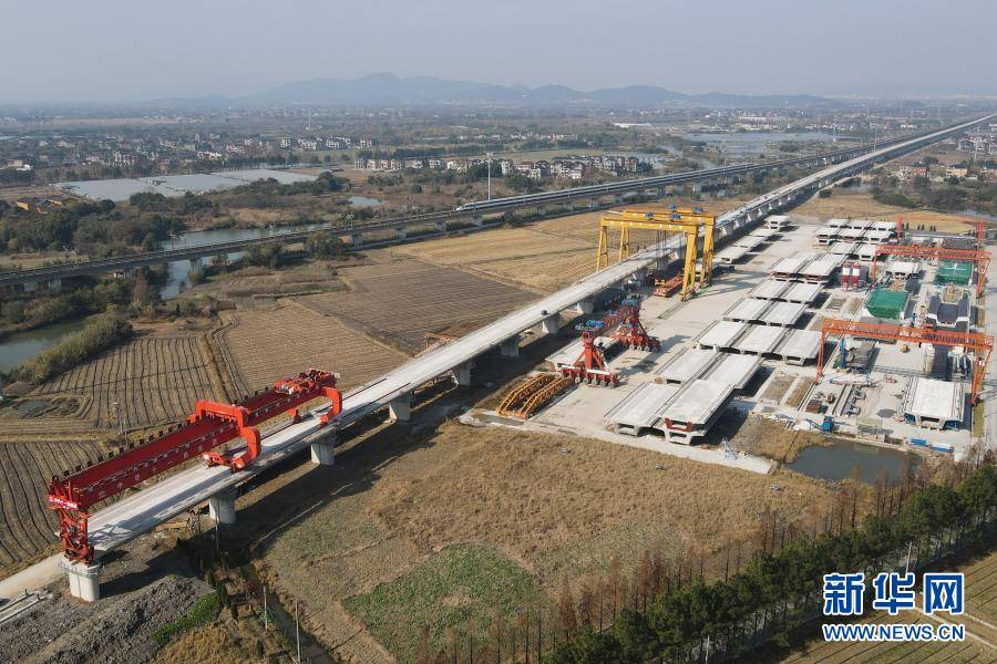 浙江:湖杭铁路建设有序推进