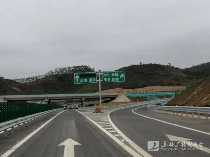 今天松旺至铁山港东岸高速公路通车