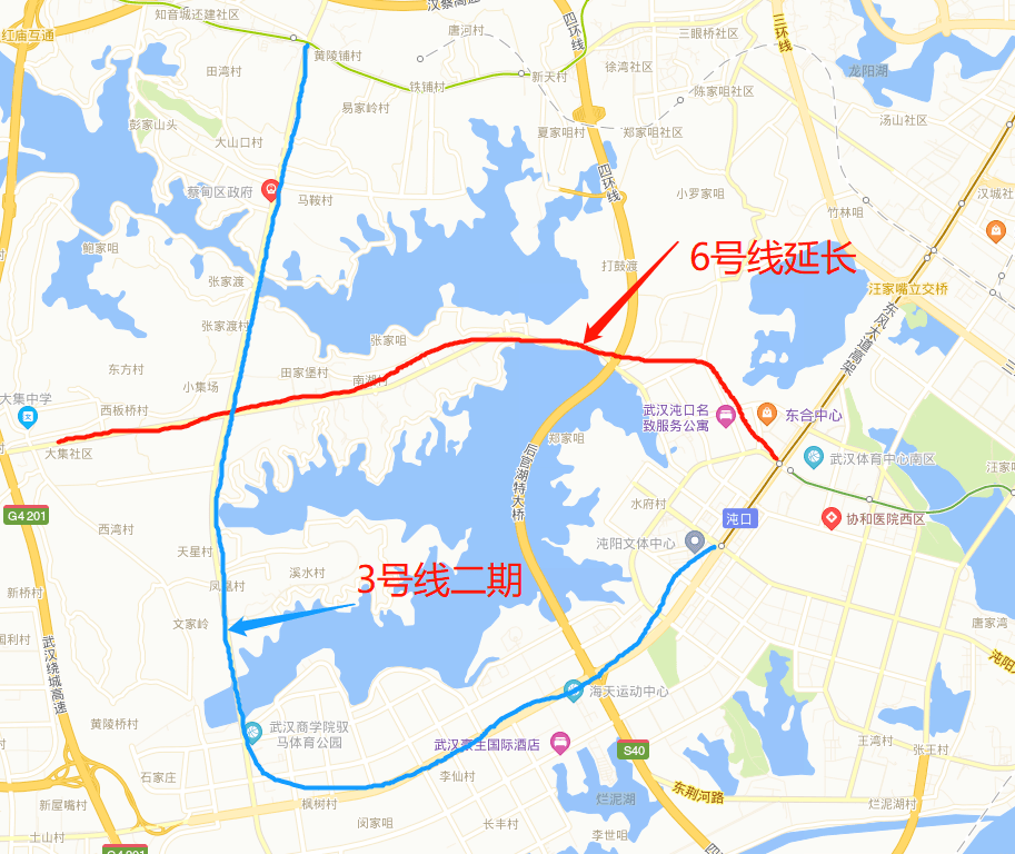 地铁规划:天鹅湖大道建地铁计划黄了,只能用公交对接地铁站了