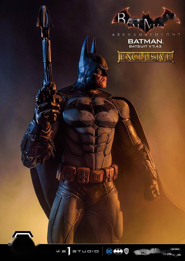 蝙蝠侠阿卡姆骑士v743战衣ex版蝙蝠侠手办开订