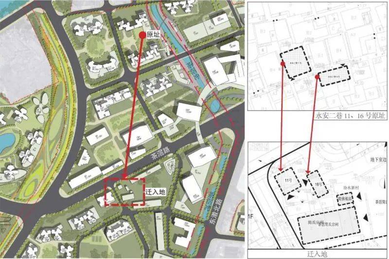 茶滘城中村改造项目中2栋传统风貌建筑进行迁移,并向广州市规划和自然