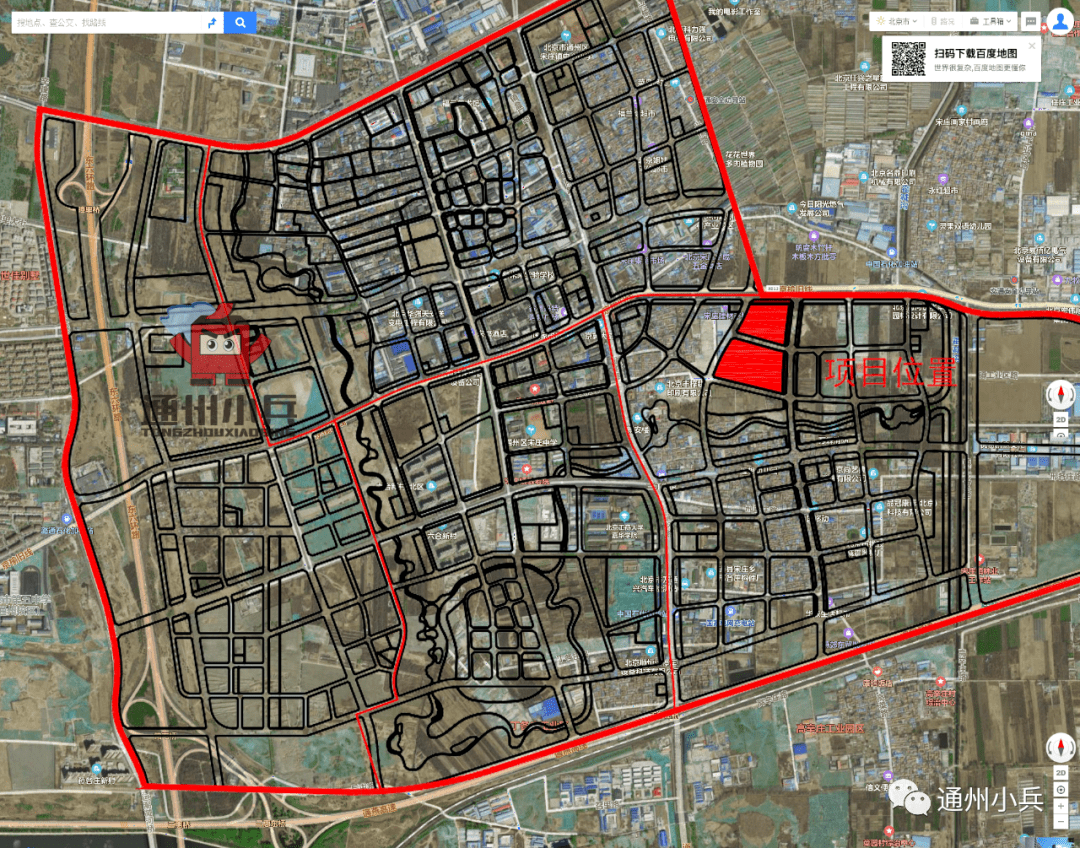 首儿所通州院区用地规划有变!这一区域地块划分全曝光…_街区