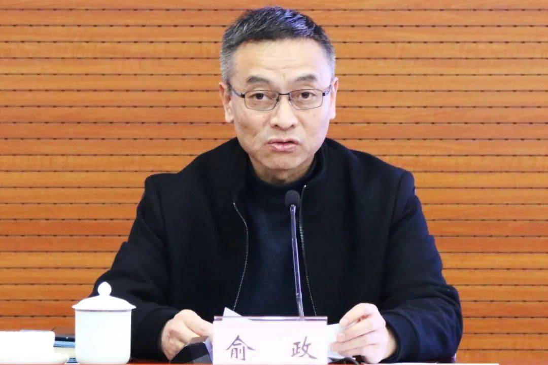 俞政向代表们全面汇报了2020年政府实事项目的完成情