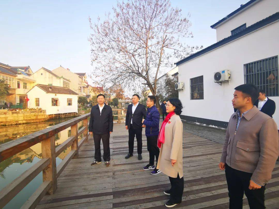 省委第二巡察指导督导组调研我镇开弦弓村廉政教育基地建设情况