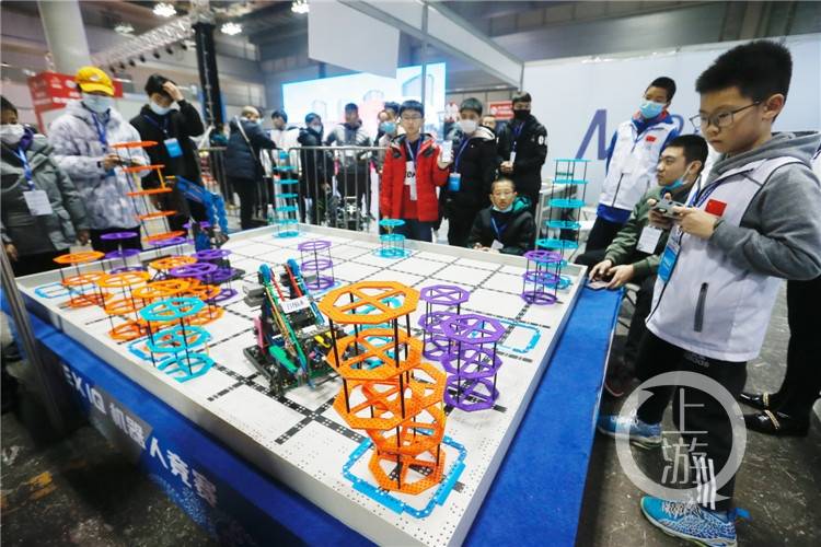 vex2020机器人中国总决赛重庆开幕 461支队伍争夺世锦赛"入场券"
