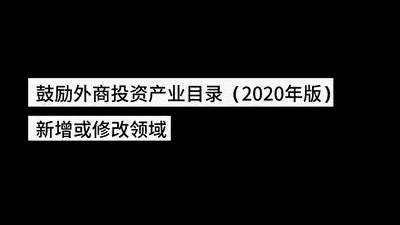 条目|@外资企业，这份重要目录请收好！