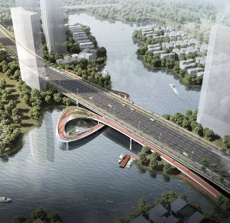 q8桥效果图,预计明年年底建成