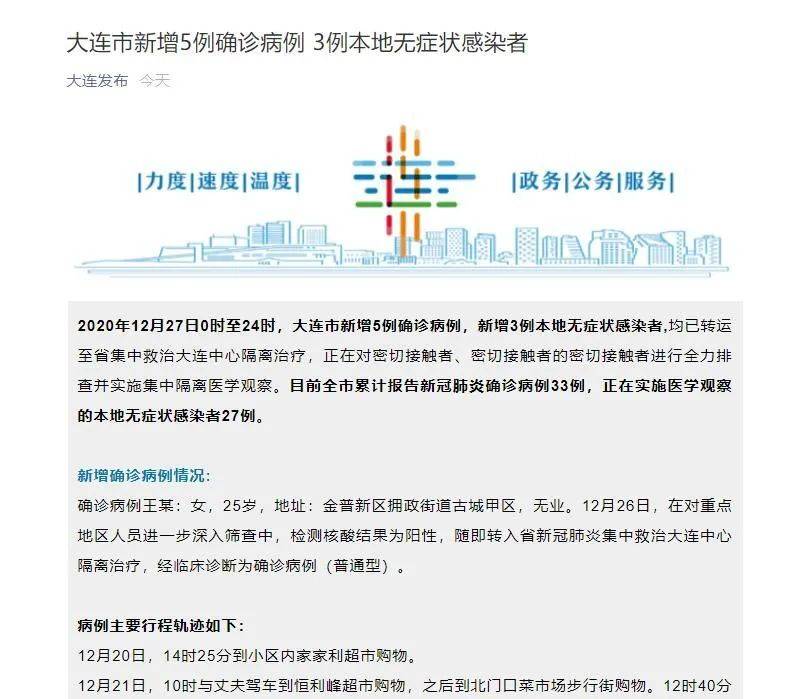 青岛市北区11月3日报告的7例确诊病例行程轨迹
