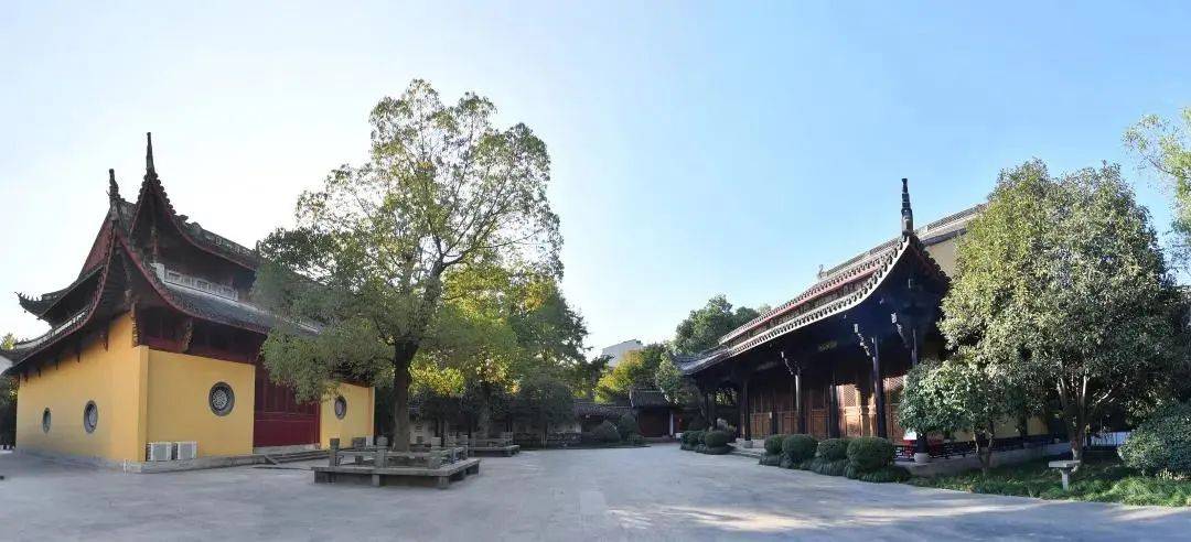 这里是萧山运河边的四座寺庙之只园寺江寺