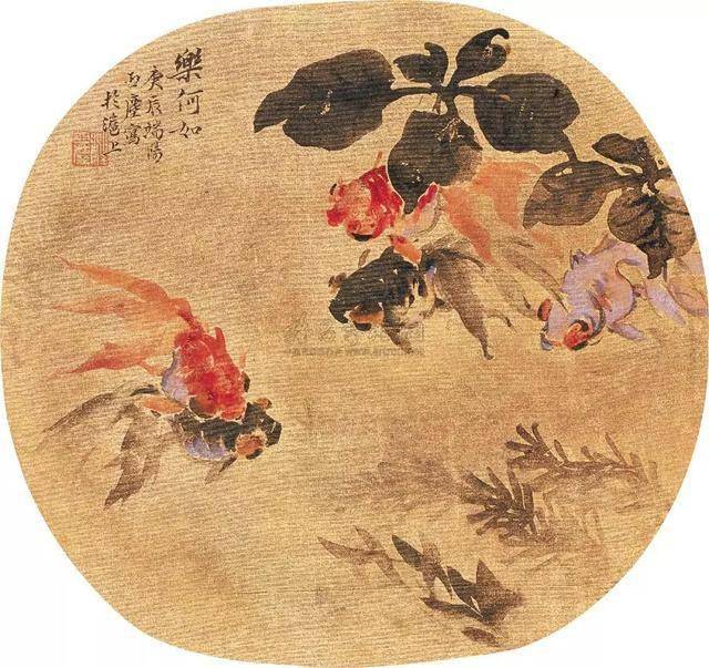 中国的第一笔”，汪亚尘的金鱼画_搜狐网