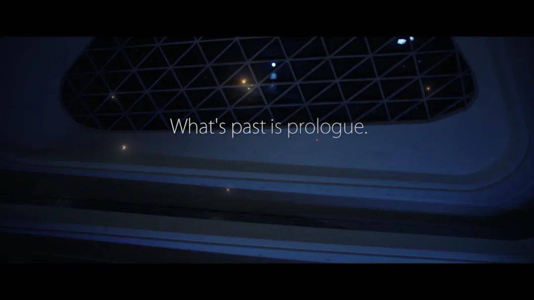 what"s past is prologue.