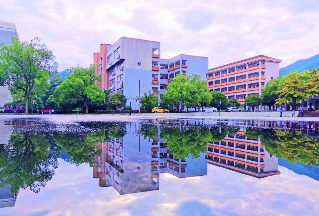 临海市外国语学校被评为浙江省园林式单位