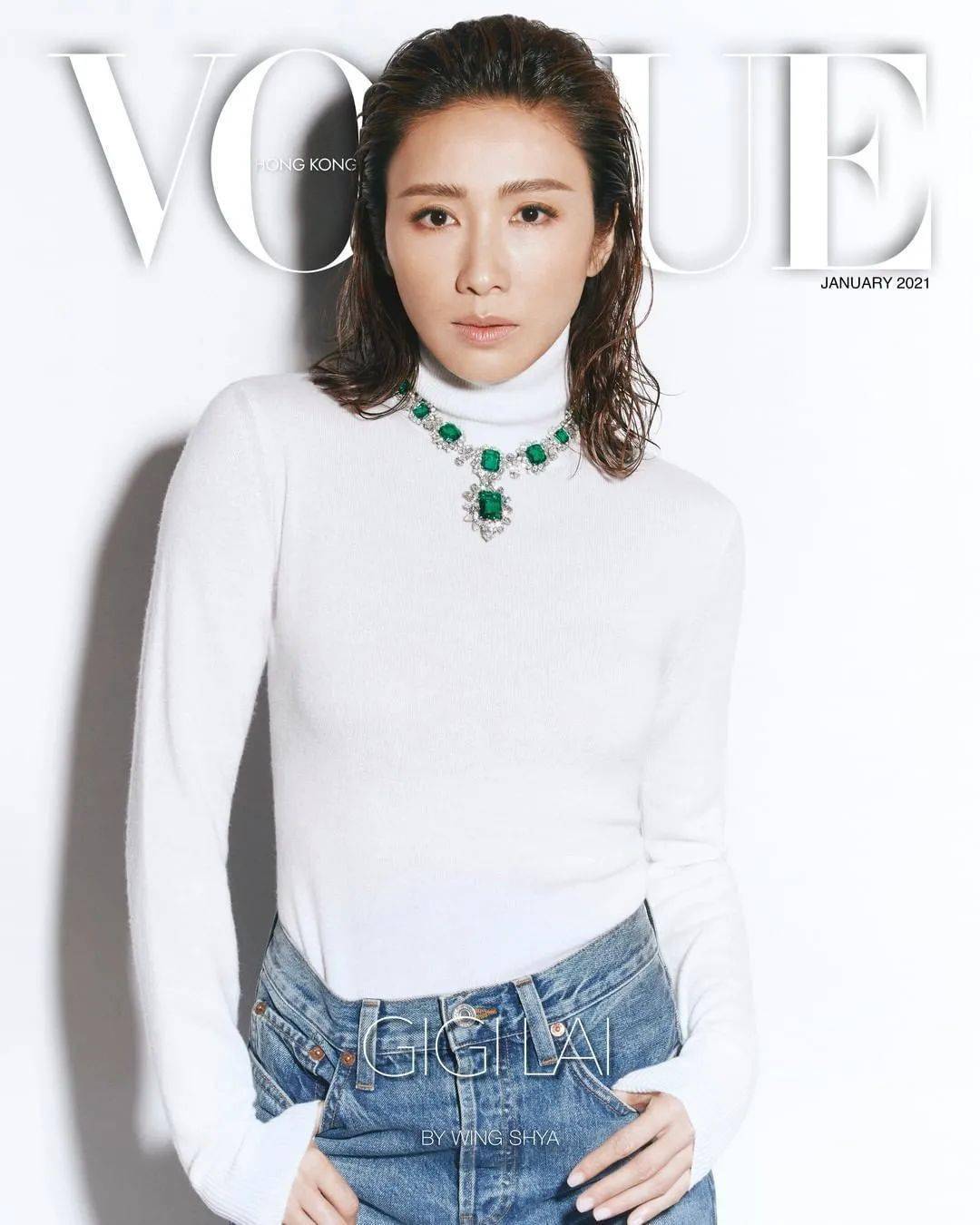 时隔13年,惊喜又回来了,香港女演员黎姿登上了香港版《VOGUE》的封面